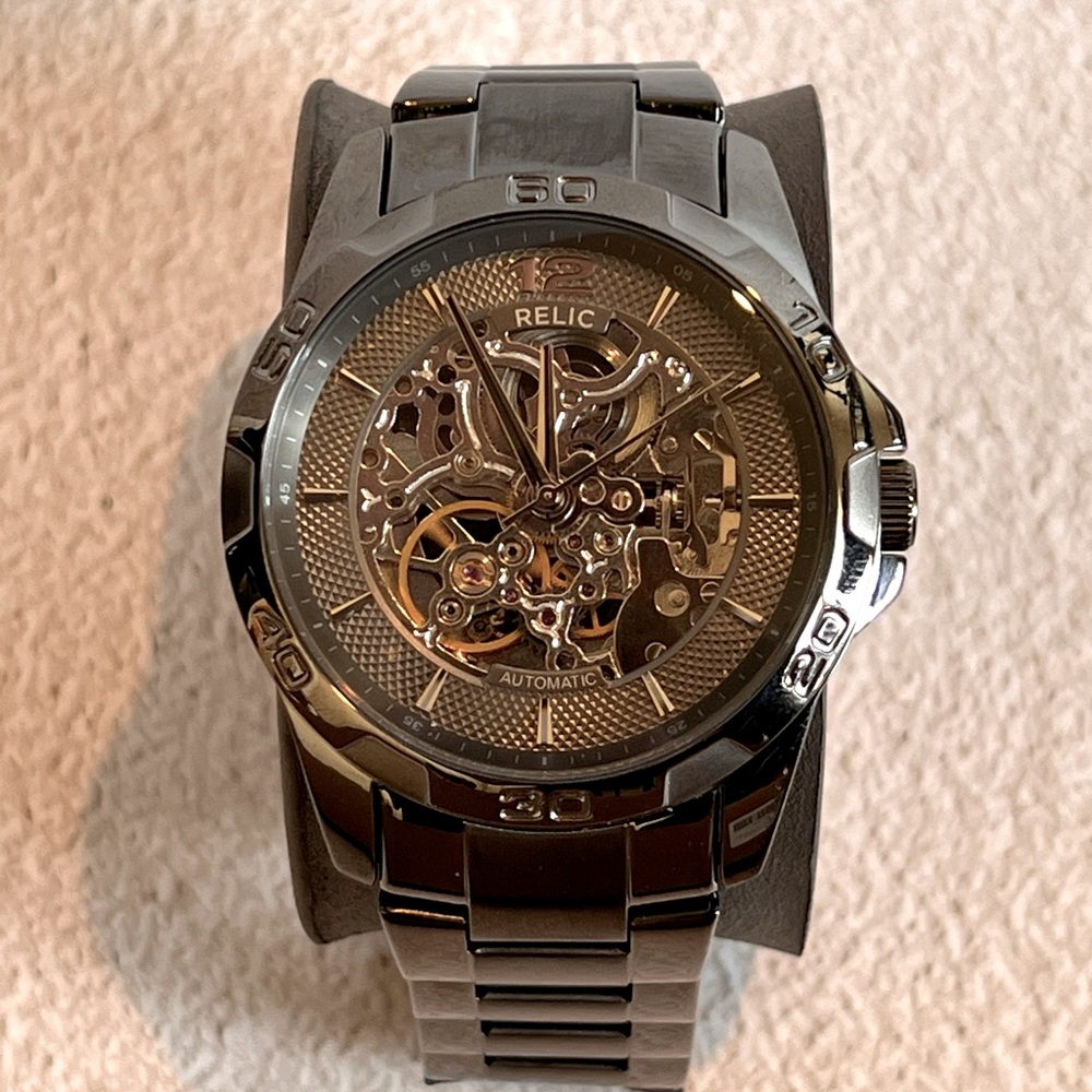 Relic Automatic Skeleton Watch